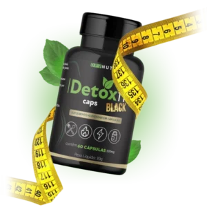 Detox Fit Caps Black