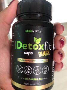 Detox Fit Caps Black Para Que Serve
