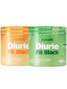 Diurie Fit Black 2 Frascos