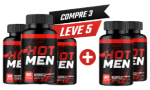 HOT MEN CAPS 5 Frascos
