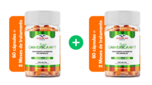 OAmerican Fit 2 Frascos
